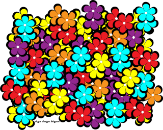 Download Gambar Bunga Picture Colorful PNG images