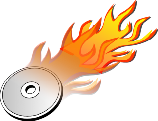 Icon Drawing Burn Disk PNG images