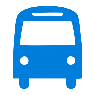 Blue Bus Icon PNG images