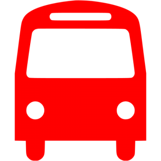 Red Bus Icon PNG images