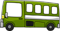 Green Bus Png PNG images