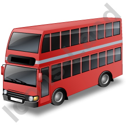 Red Bus Png PNG images