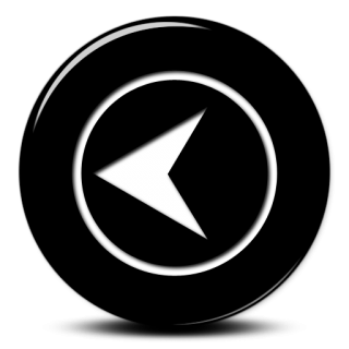 Black Back Arrow Button Icon Png PNG images