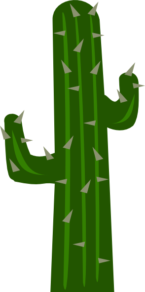 Cactus Clipart Transparent Background - Cactos Png, Png Download -  3558x8000 PNG 