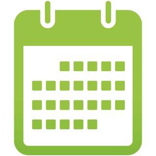 Calendar Green Icon Png PNG images