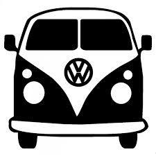 Vw Camper Van Silhouette Icon PNG images