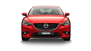 Red Mazda Car Front Png PNG images