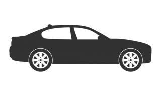 Sedan car model - Free transport icons