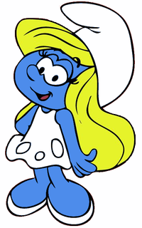 Smurfette Cartoon Png PNG images