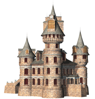 Transparent Castle PNG PNG images