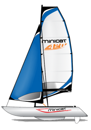 Catamaran Blue Png PNG images