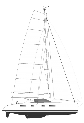 Nautitech Catamaran White Png PNG images