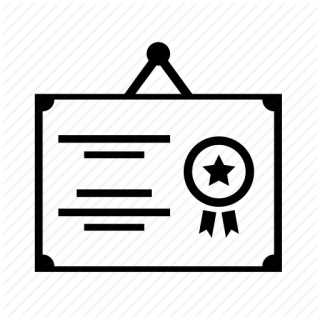 For Icons Certificate Windows PNG images