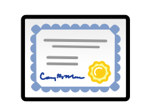 Image Icon Certificate Free PNG images
