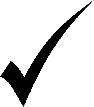 Black Tick Icon Png PNG images