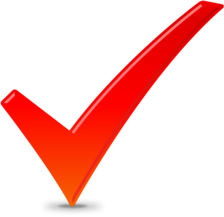 Red Tick Icon PNG images
