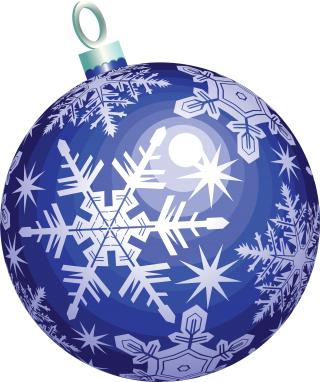 Blue Christmas Balls Png PNG images