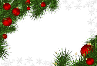 Borders And Frames Christmas Decorations Png PNG images
