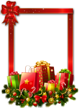Picture Frame Christmas Ornaments Transparent PNG images