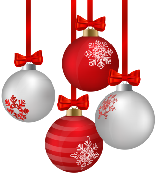 Christmas Ornaments Clip Art PNG images