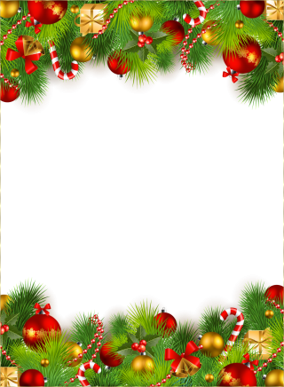 Christmas Frame PNG Images, Merry Christmas Clipart Free Download -  FreeIconsPNG