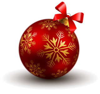 Red Christmas Ball Png PNG images
