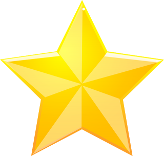 Golden Christmas Star Png PNG images