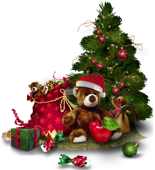 Christmas Tree Background png download - 1024*1024 - Free