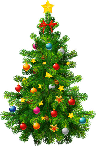 Christmas Tree Transparent PNG, Christmas Tree Transparent Transparent  Background - FreeIconsPNG