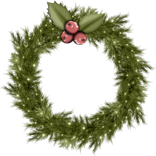 Png Format Images Of Christmas Wreath PNG images