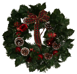 Download Icon Vectors Free Christmas Wreath PNG images
