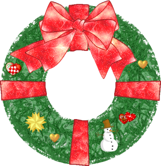 PNG Christmas Wreath Transparent PNG images