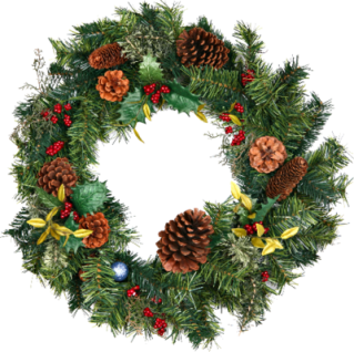 PNG Photo Christmas Wreath PNG images