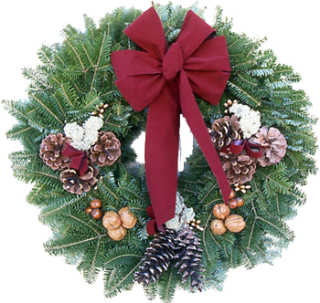 Background Christmas Wreath PNG images
