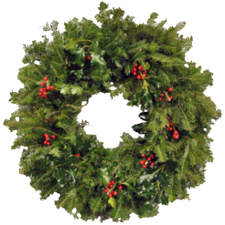 Christmas Wreath PNG, Christmas Wreath Transparent Background - FreeIconsPNG