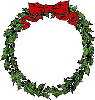Christmas Wreath Png Picture PNG images