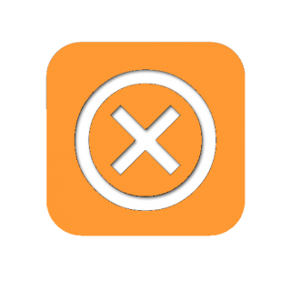 Orange Close Button Png PNG images