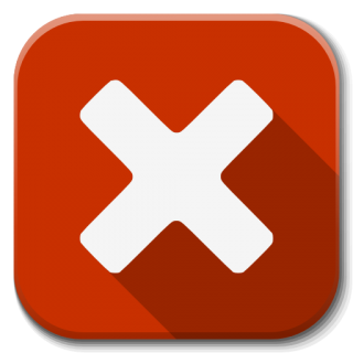 Red Closed Icon PNG images
