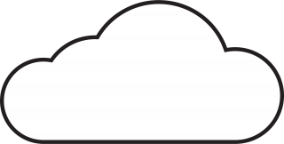 Free Cloud Outline Files PNG images