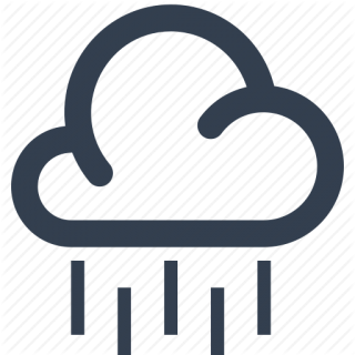 Symbols Cloud Rain PNG images