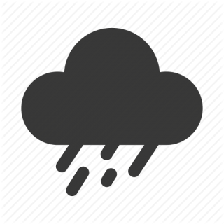 Cloud Rain Icon Drawing PNG images