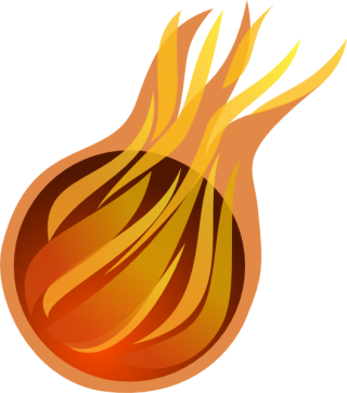 Fireball Comet Symbol PNG Image PNG images