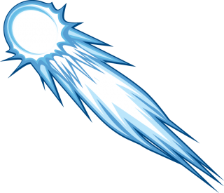Stunning Blue Comet Designs Pictures PNG images