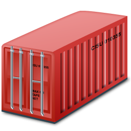 Red Container Icon PNG images