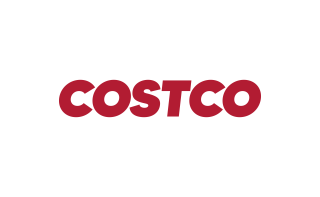 Red Costco Emblem Text Font Design PNG images