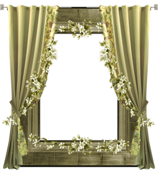 Frame Curtain Transparent Png PNG images