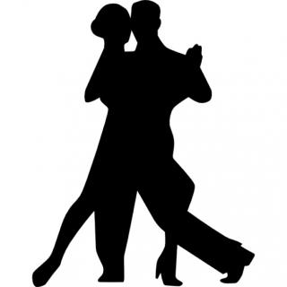 Flamenco Couple Dancing Icon PNG images
