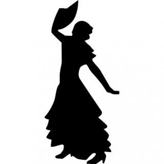 Woman Dancing Silhouette Icon PNG images