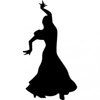 Woman Dancing Silhouette Icon PNG images