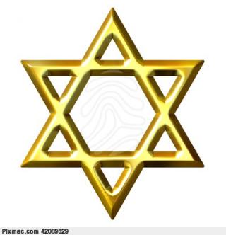 3d Golden Star Of David Star Icon PNG images